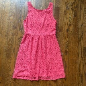 Coral Pink Dress